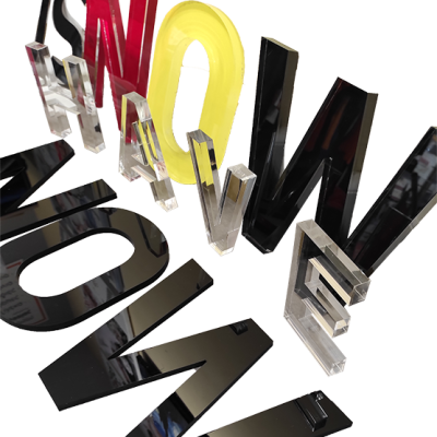 3D Γράμματα Plexiglass